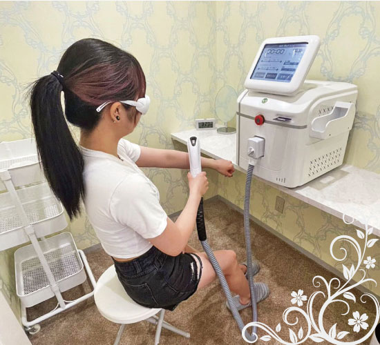 レーザー脱毛機｜セルフ脱毛paruru